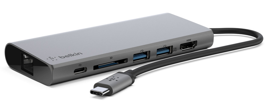 Hub chuyển đổi hỗ trợ thiết bị không cung cấp cổng USB-C